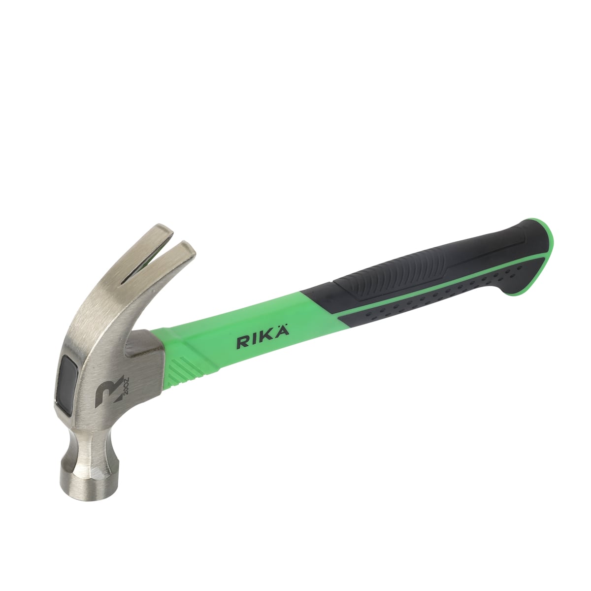 Rikä 20oz Fibreglass Claw Hammer with Soft Grip Handle
